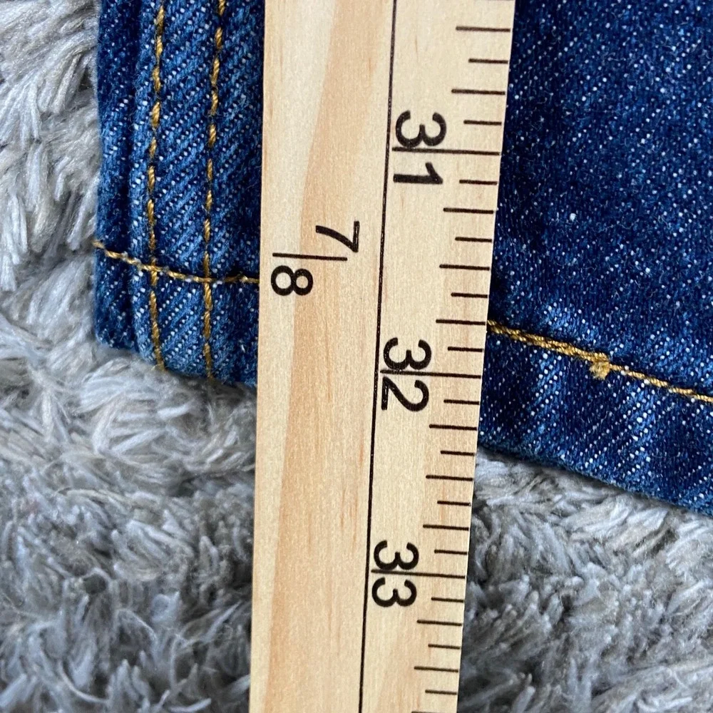 Vintage Levis 505 Jeans Men 38x32 Blue Denim Regular Fit Straight Leg Cotton Y2k